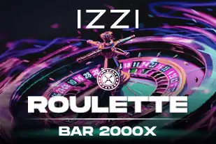 Bar Roulette 2000X game at Izzi Casino
