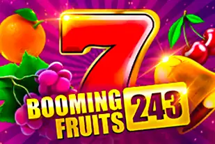 Booming Fruits 243 game at Izzi Casino